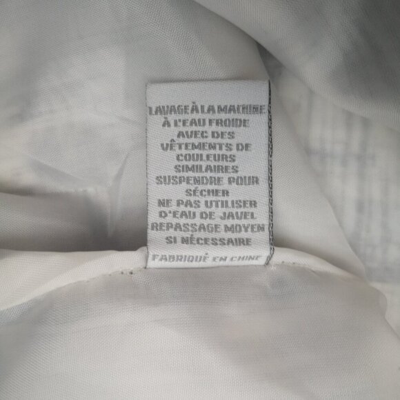 NWT Pure Alfred Sung Ladies Size 16 Navy Light Blue & White Lined Dress - Picture 7 of 11